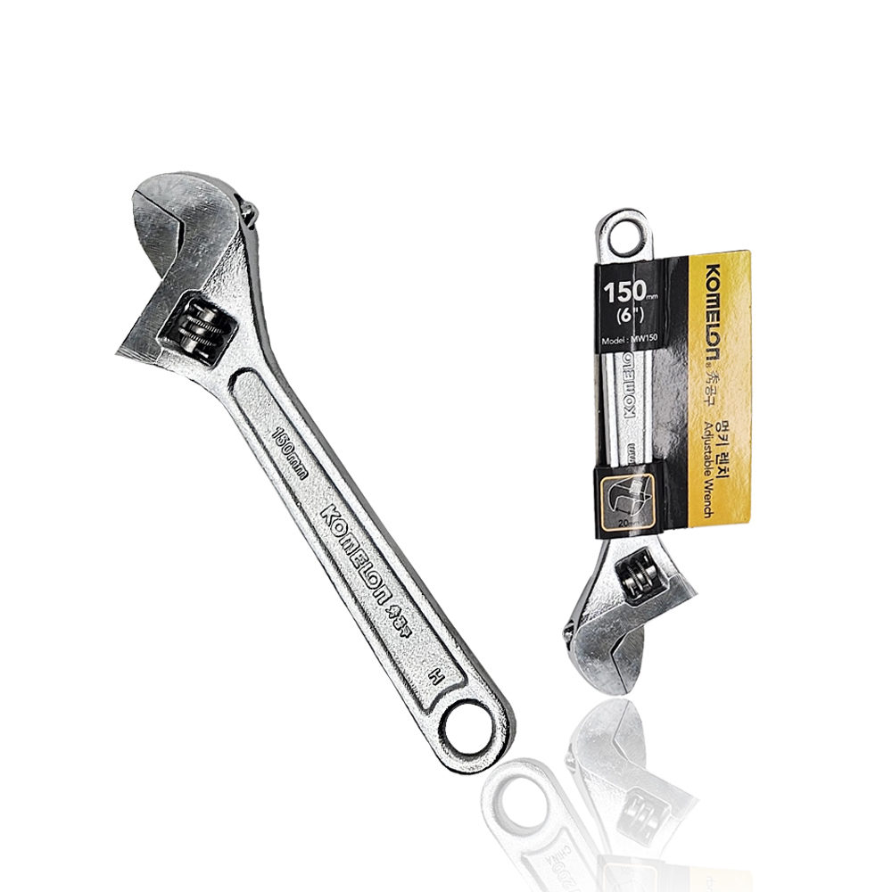 코메론 몽키 스패너 렌치 150mm 6인치 6,200원