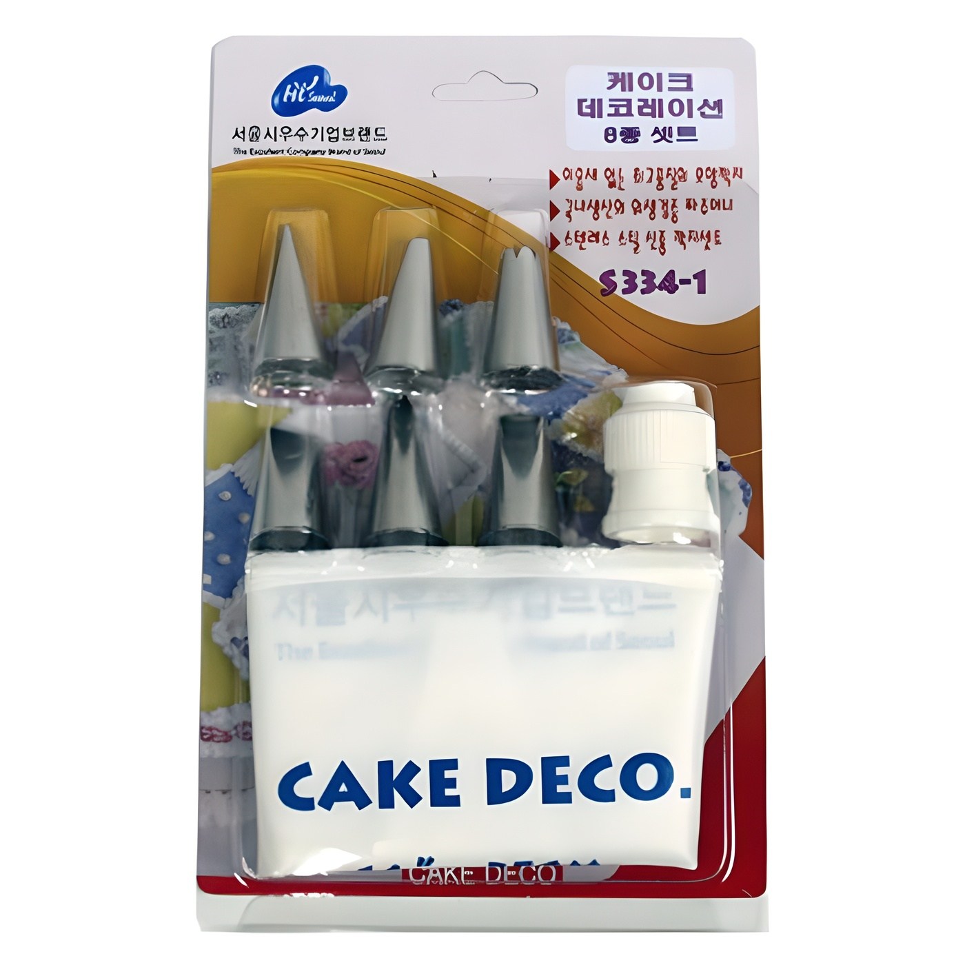 이홈베이킹 짤주머니 모양깍지6구 5,600원