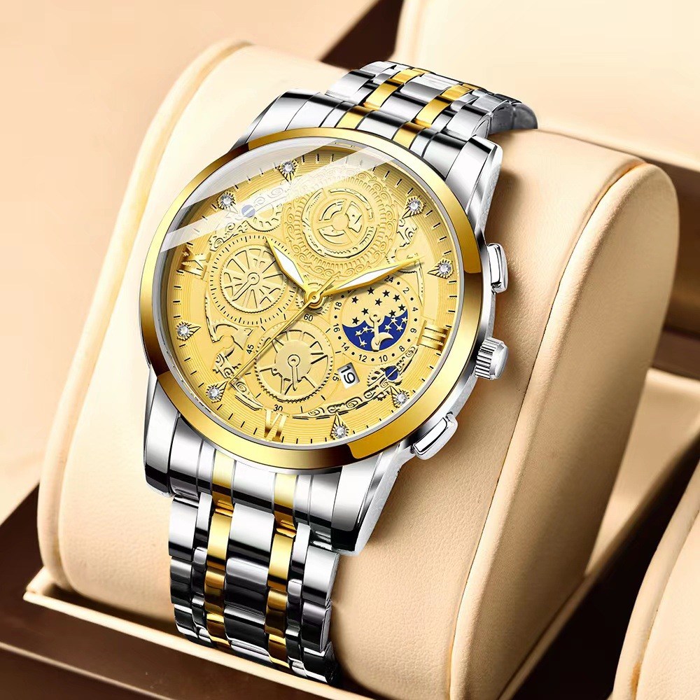 한아로지스 럭셔리한 분위기의 데일리 쿼츠 메탈 손목시계 10,000원