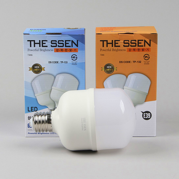 더쎈 LED 고와트전구 하이벌브 40W E39소켓 / 가로등 보안등 촬영조명, 5개, 주광색 41,000원