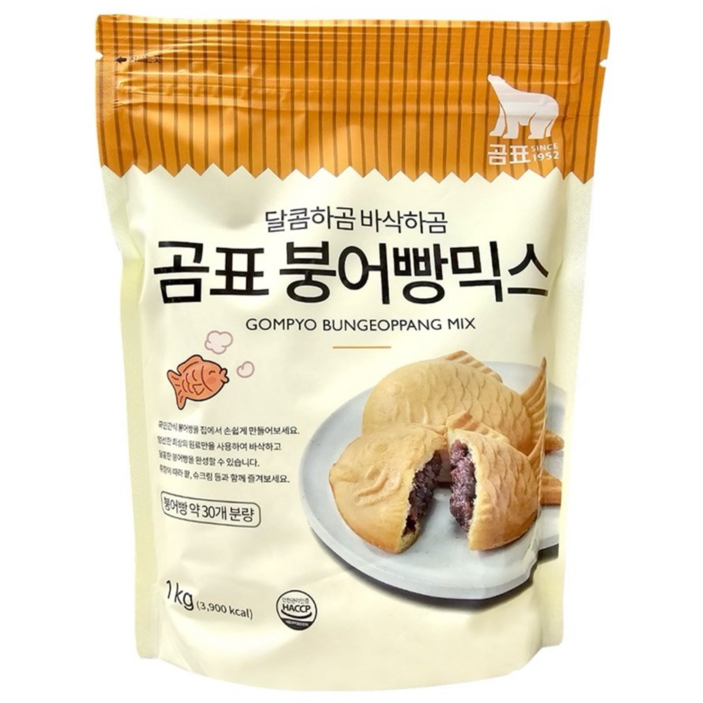 [박스] 붕어빵믹스 1kgx(10봉) 붕붕믹스 곰표 붕어빵만들기 47,990원