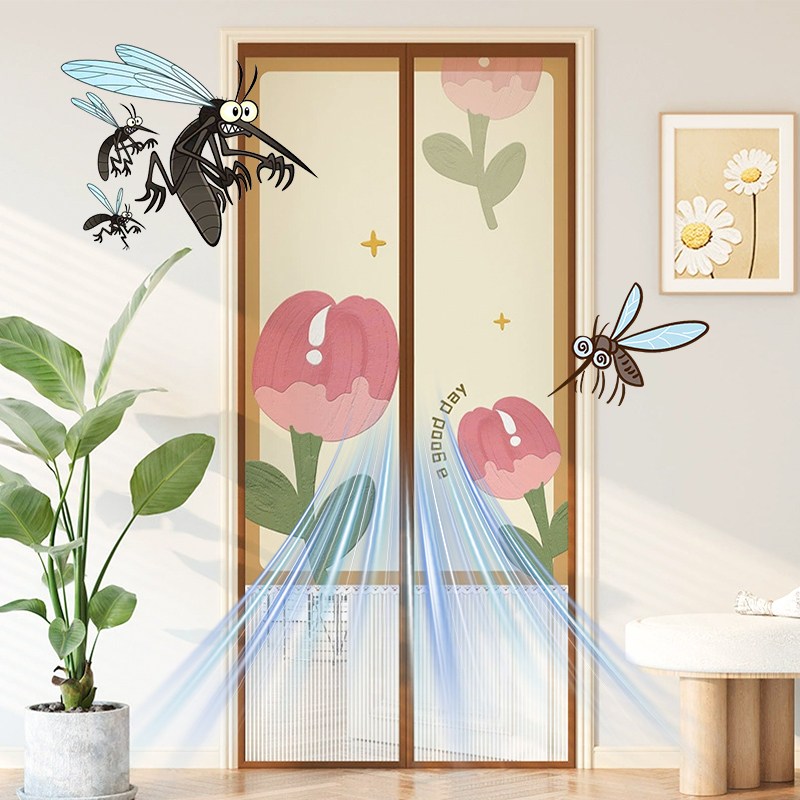 TOOLIVA 교체형 방충망 방문용 자석 모기장 바람막이 사생활 보호 16,900원