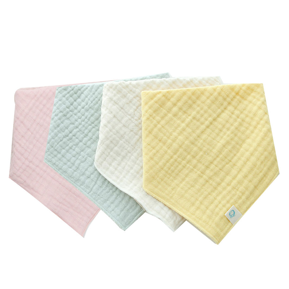 꿈꾸는두부 삼중 거즈 스카프빕 파스텔 4종 세트 13,450원