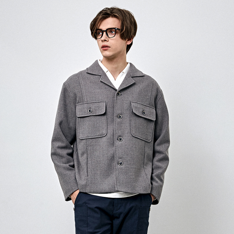 커스텀어스 남성용 스텐 스포츠 빅포켓 세미 오버핏 자켓 CXS24SWJK205 125,810원