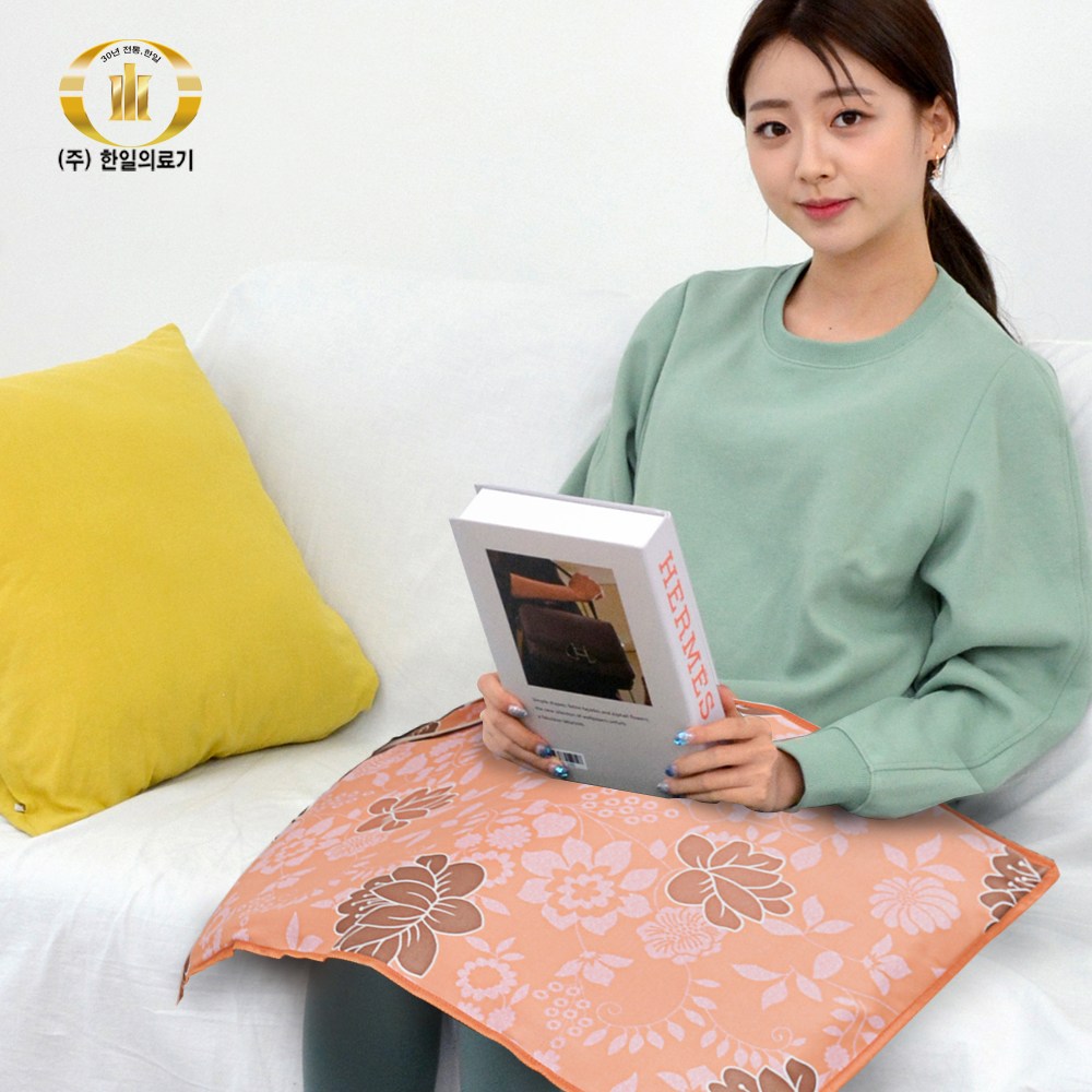 [한일의료기] 천년웰빙 4계절용 전기찜질기  원적외선 허리 무뤂 어깨 복부 국산 황토볼 찜질팩 온열찜질기 8종 선택 42,000원