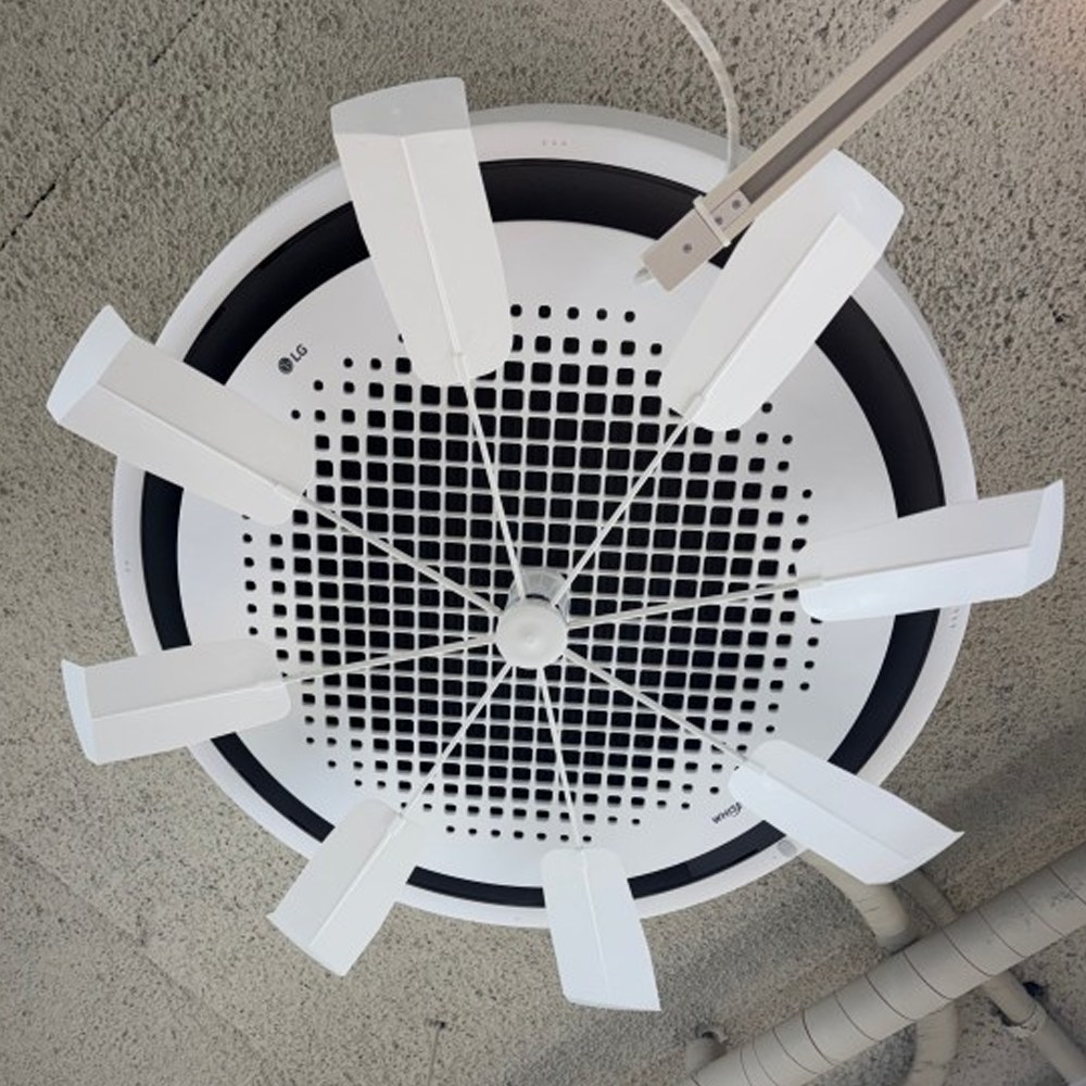 에어컨실링팬 시스템 무동력바람개비 날개 순환팬 가드 프로펠러 바람막이 17,900원