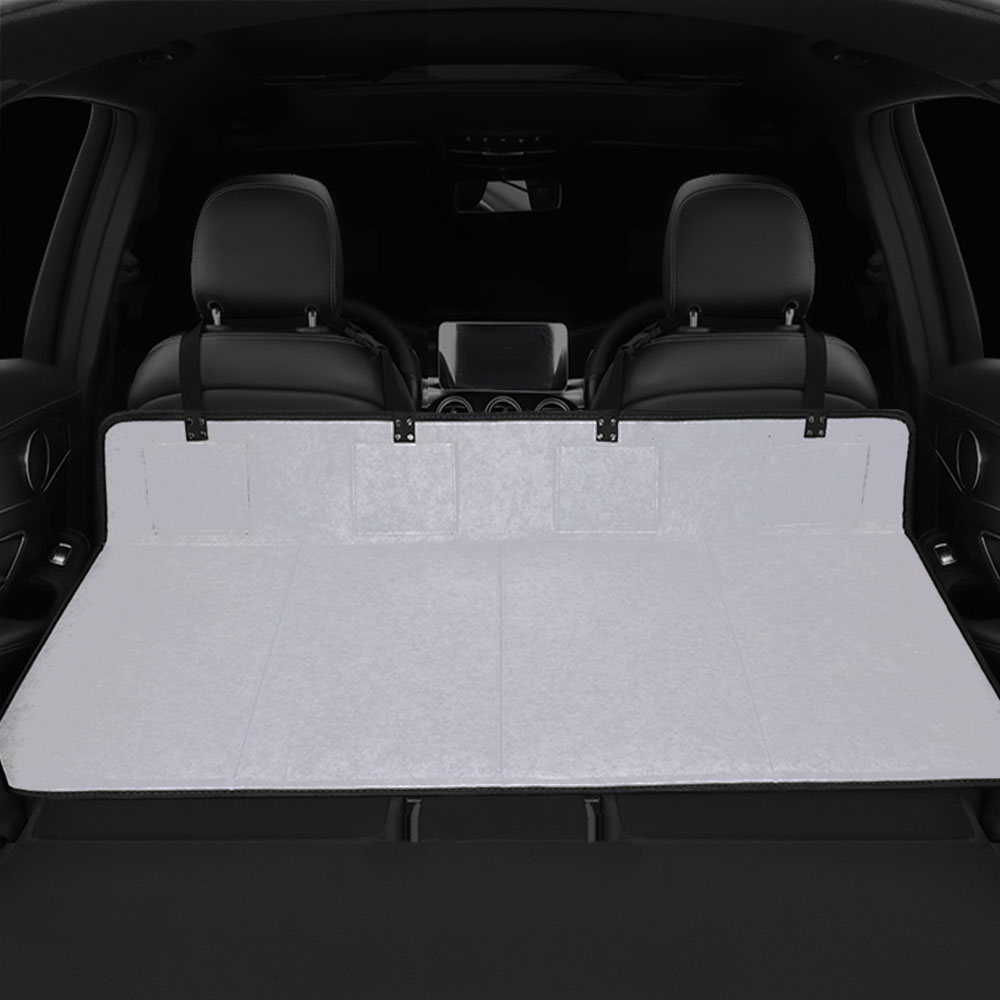 크로니클 차량용 뒷좌석 평탄화 캠핑 접이식 수납 매트 4포인트 XL, 그레이, 컨텐츠 참조 40,850원