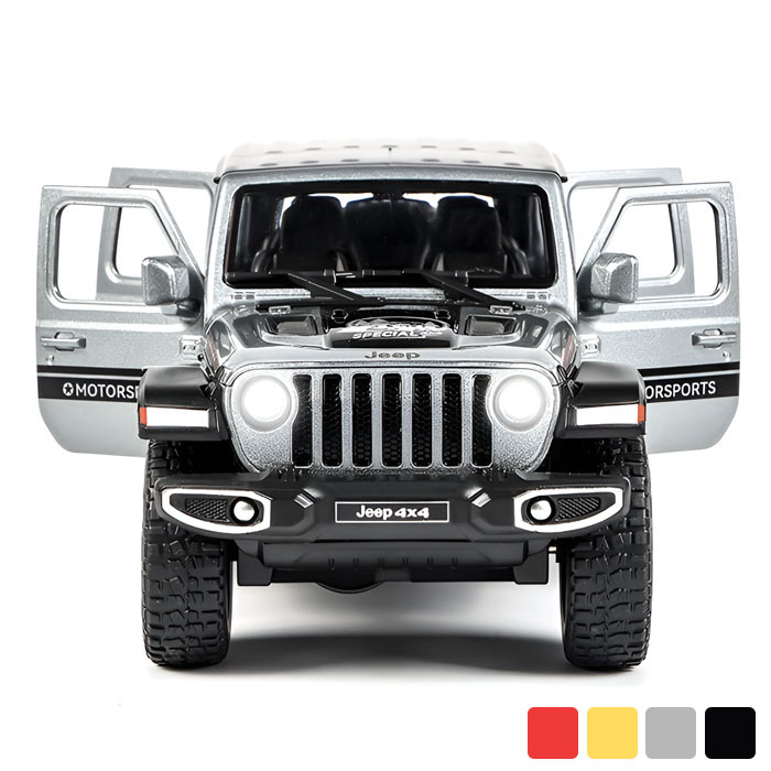 합금 지프 랭글러 루비콘 자동차 정밀 재현 피규어 고급모형차, 1개, 블랙 55,770원