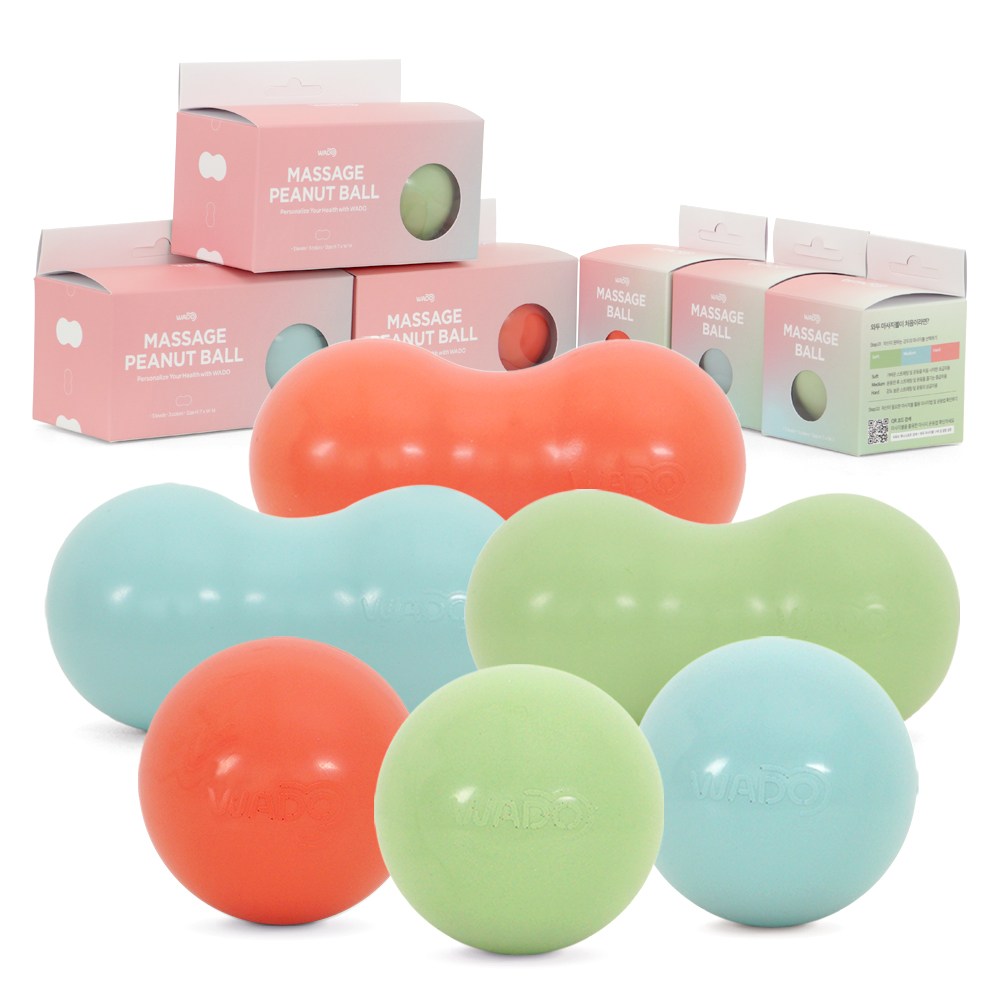 [와두]국내생산 프리미엄 마사지볼 싱글볼 or 피넛볼 8,900원