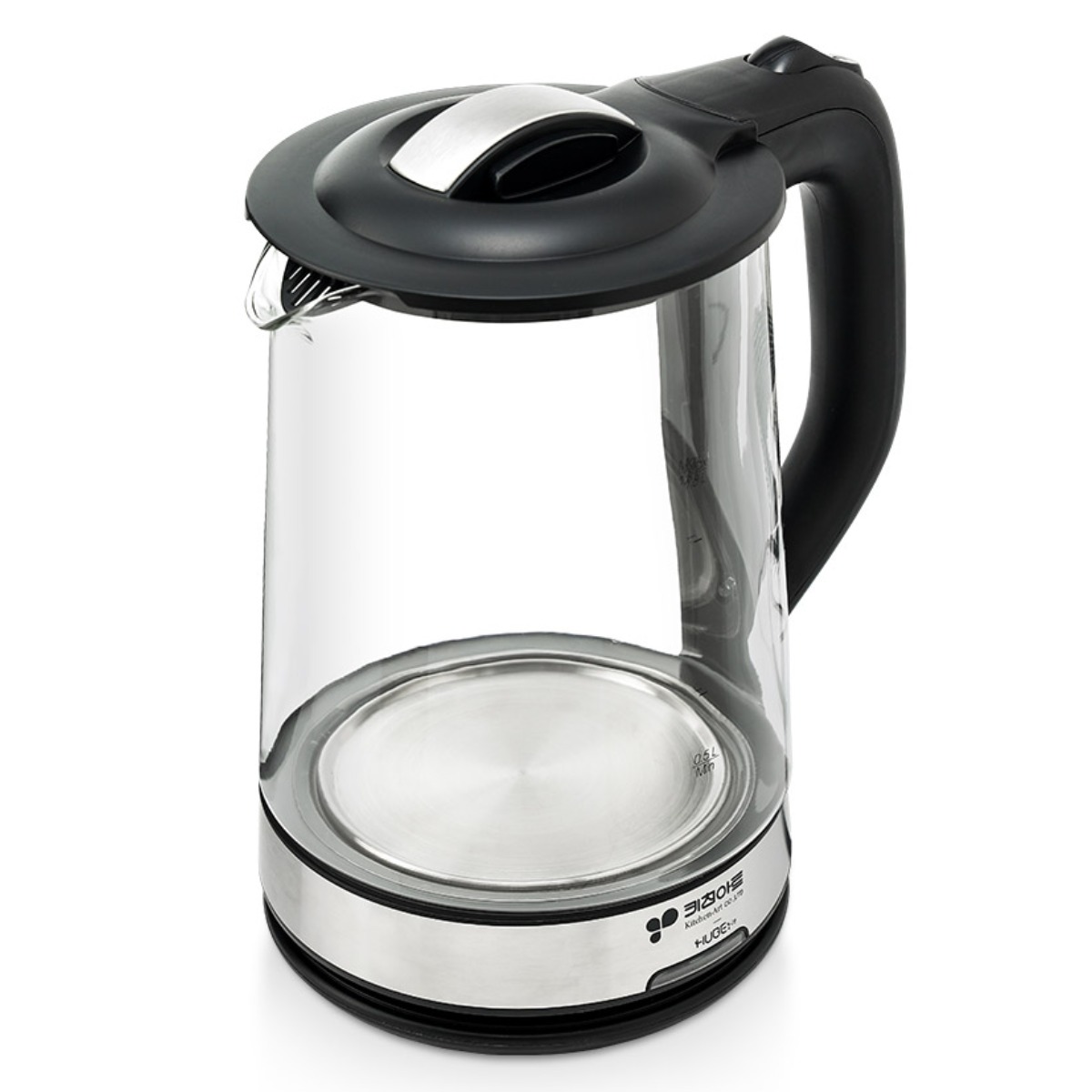 키친아트 허브 전기포트 내열유리 1.8L 대용량 KSJ-BEK18, 없음 17,770원