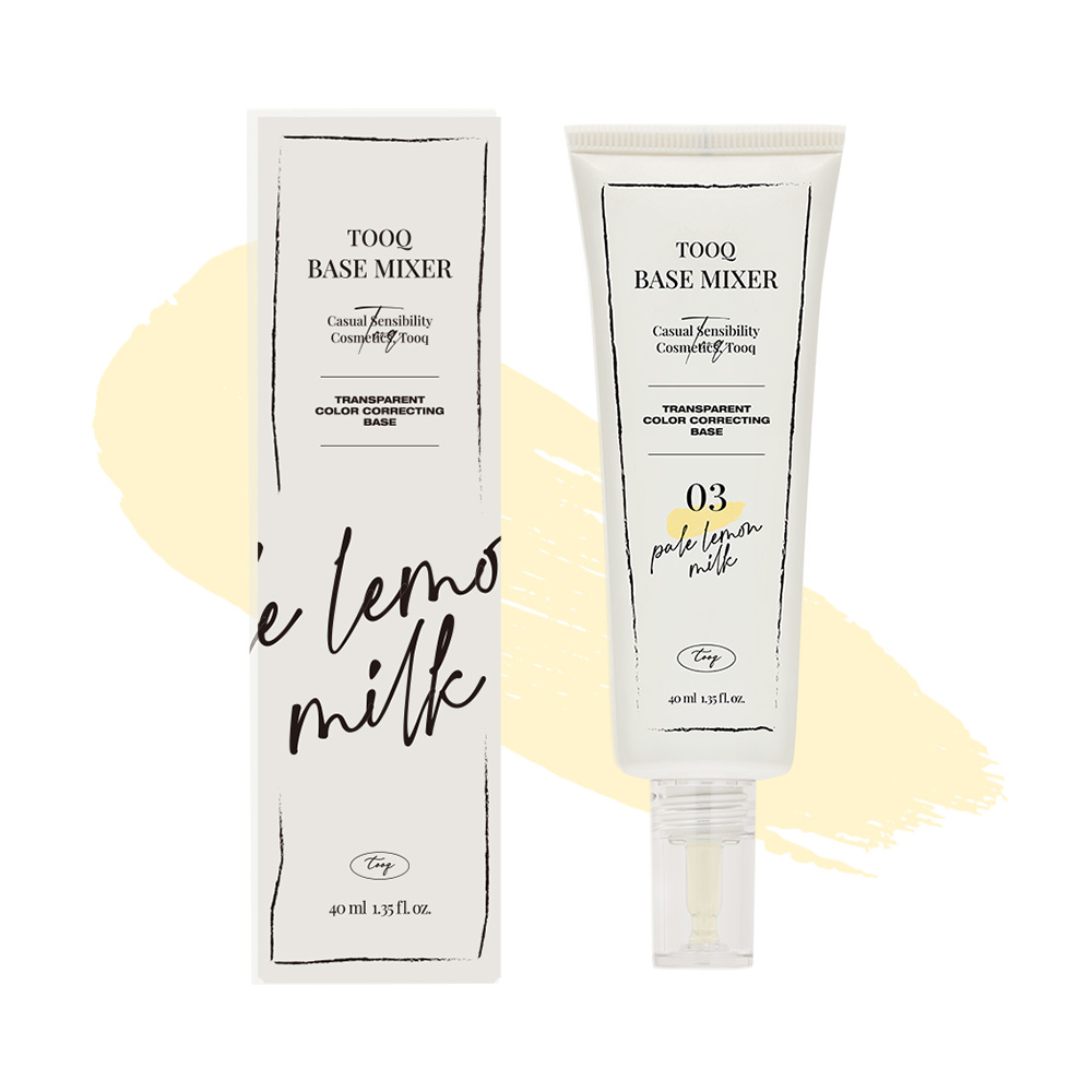 투크 트렌스페어런트 컬러 코렉팅 수채화 베이스 40ml, 03페일레몬밀크, 1개 23,800원