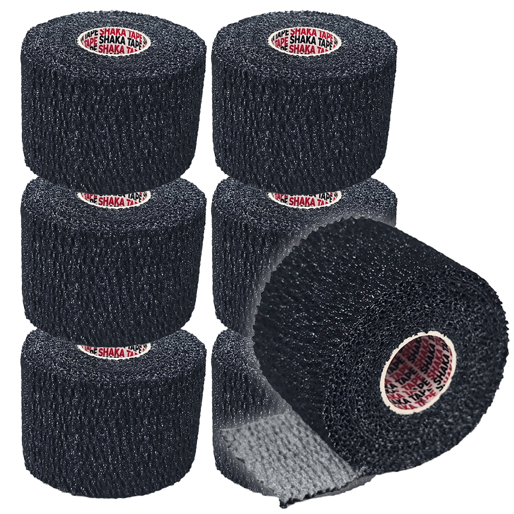 [5+1] 1티어 훅그립테이프 볼링 크로스핏용 훅그립 중약지, 제트블랙(Jet Black), 6개 21,990원