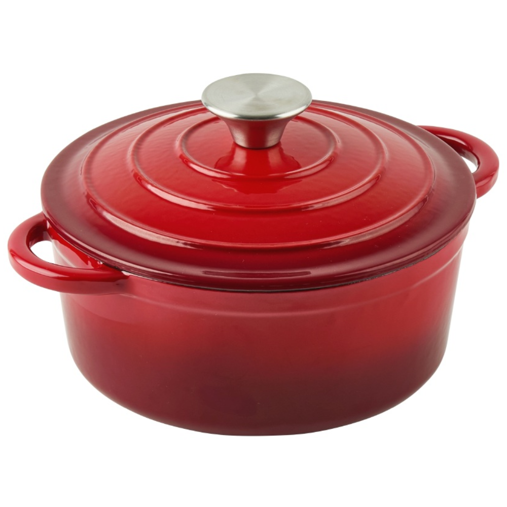 IH 인덕션용 주물냄비 무쇠냄비 양수 열전도, 1개, RED, 20cm 39,900원