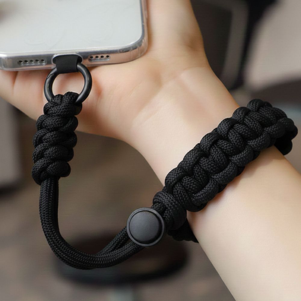 리젬톤 핸드폰 스마트폰 도난방지 손목 스트랩, 1개, 블랙 5,000원