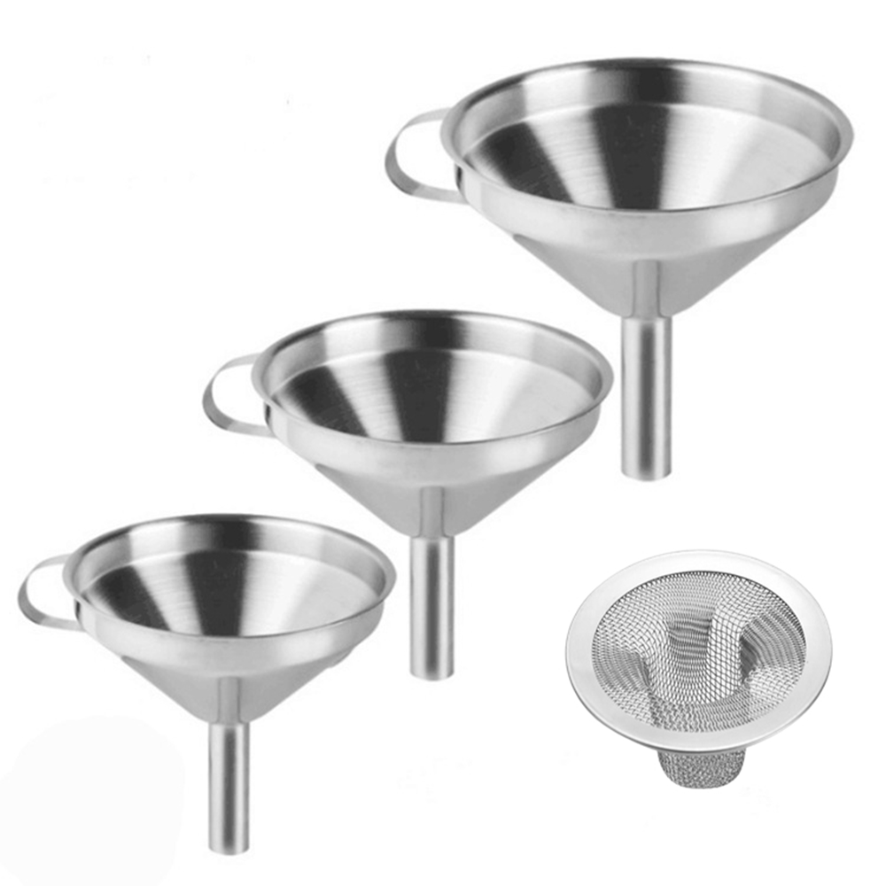 필품사 국산 스텐 깔대기 거름망 깔때기 입구넓은 깔데기, 1개 22,500원