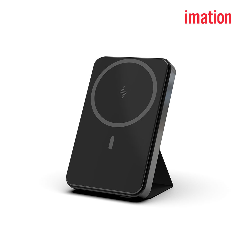 이메이션 맥세이프 보조배터리 5000mAh 스탠드형, 블랙 36,900원
