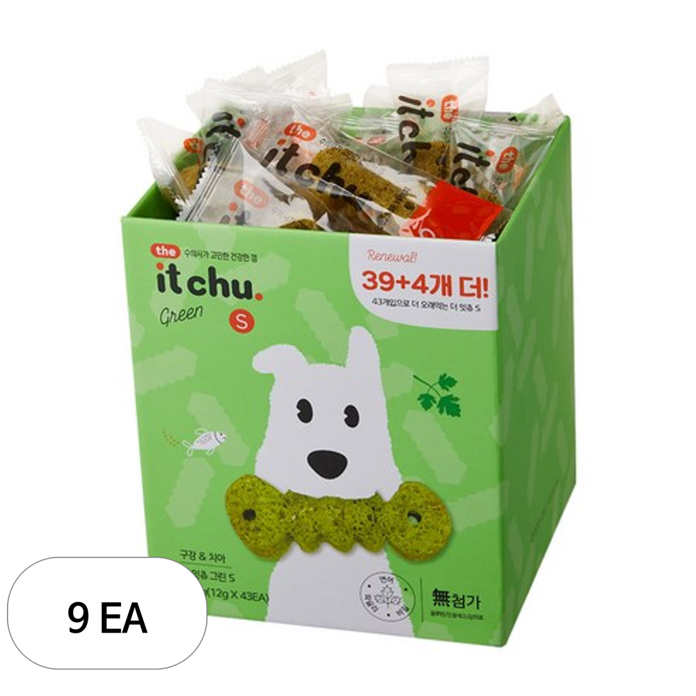 잇츄 강아지 더 잇츄 그린 S 덴탈껌 357,020원