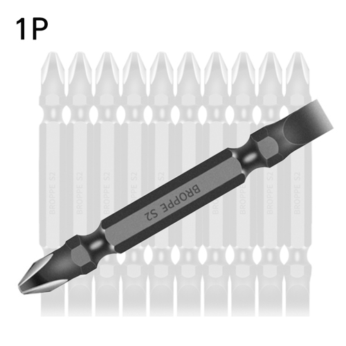 (1개) 고강도 자석 드릴비트 1ea 65mm 100mm 150mm 십자 일자비트 양용 양면 자성 전동드릴 임팩공구, 1개 1,100원