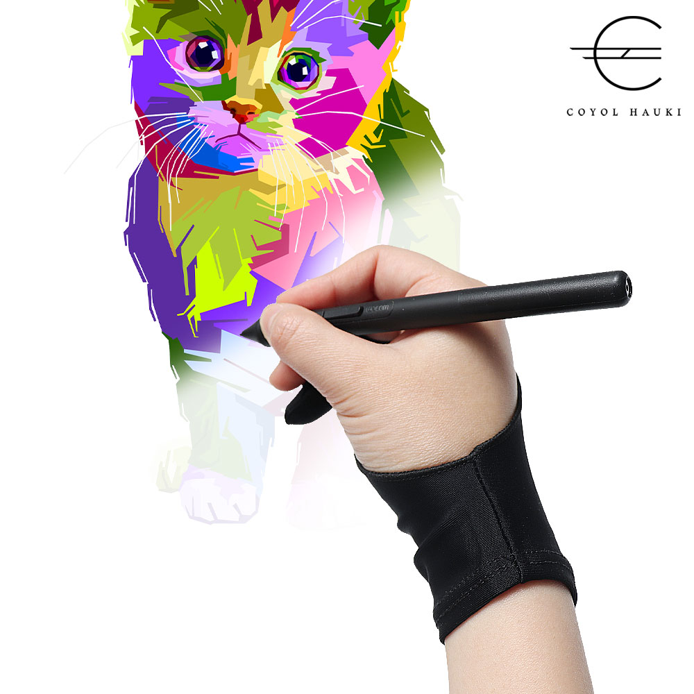코욜하우키 와콤 타블렛 드로잉 장갑 아이패드 갤럭시탭 태블릿 스케치 드로잉장갑 1,200원