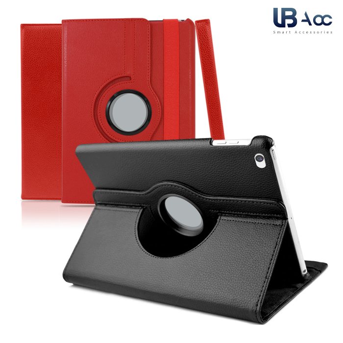 [UB] 아이패드 프로 9.7 (2016) 회전형 거치가능 케이스, 블랙 7,900원