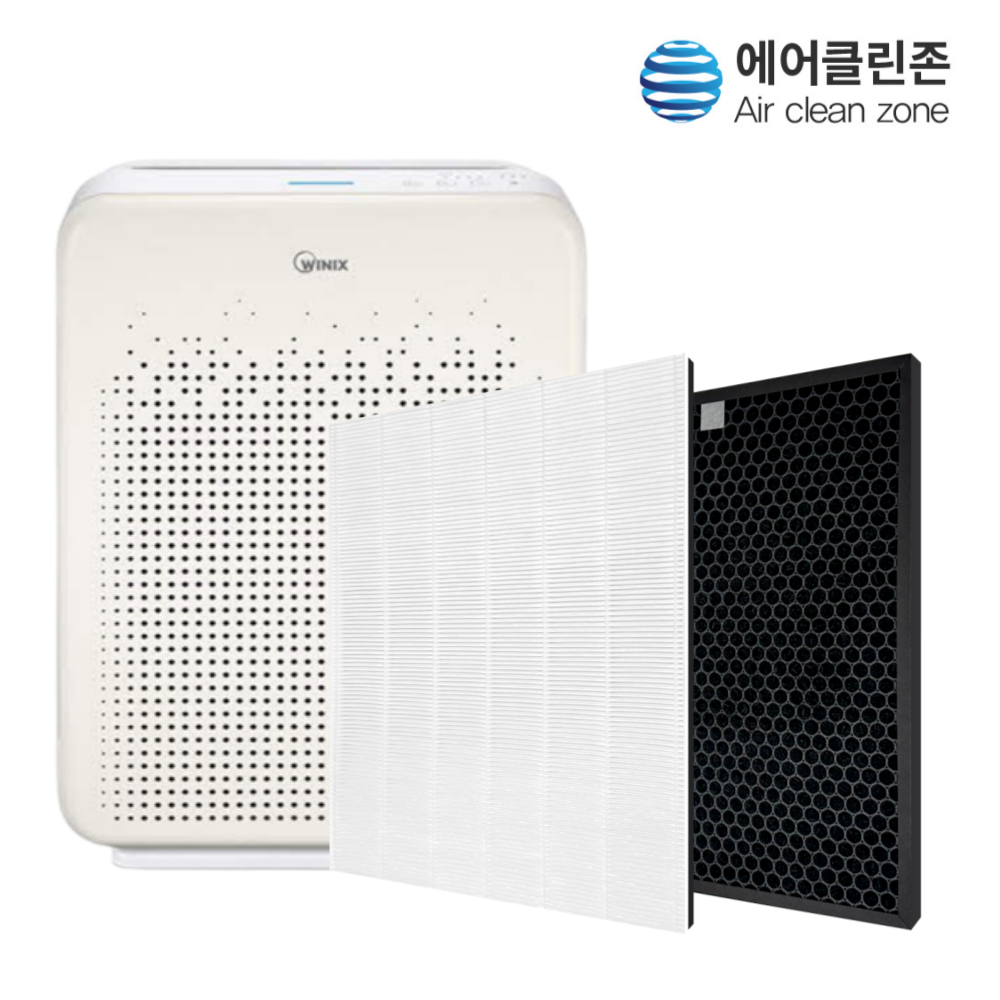 [에어클린존] 위닉스 제로N AZNM400-IWK 공기청정기 호환 필터, H13헤파 + 활성탄 탈취 / SET, 1세트, 위닉스 제로N 31,000원