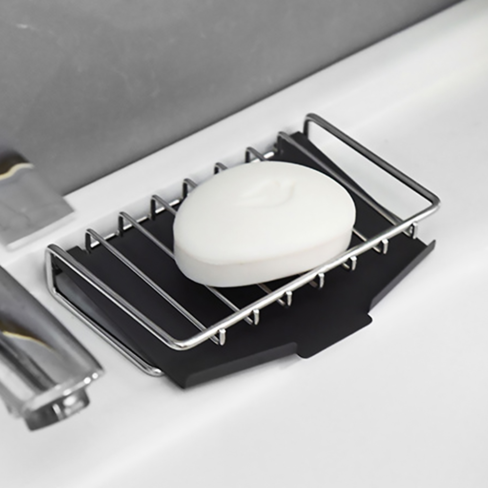 물빠짐 욕실 스텐 비누받침대, 혼합색상, 1개 9,800원