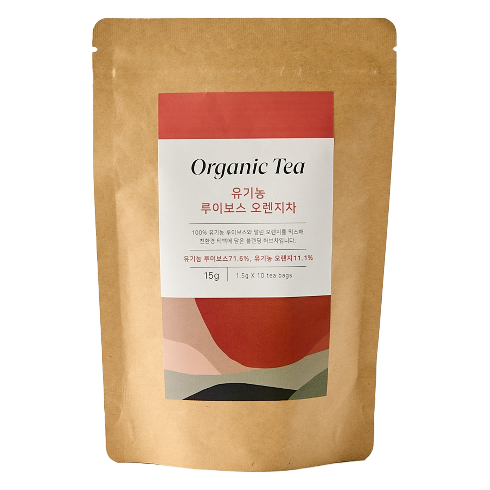 모던하우스 유기농 루이보스 오렌지 티백차, 1.5g, 10개입, 1개 6,500원