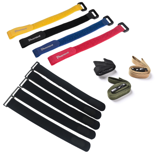 양드레 자전거 벨크로 캠핑 스트랩 고정찍찍이밴드 각반 빛반사 발목밴드, 탄성 스트랩-롱 블랙, 1개 700원