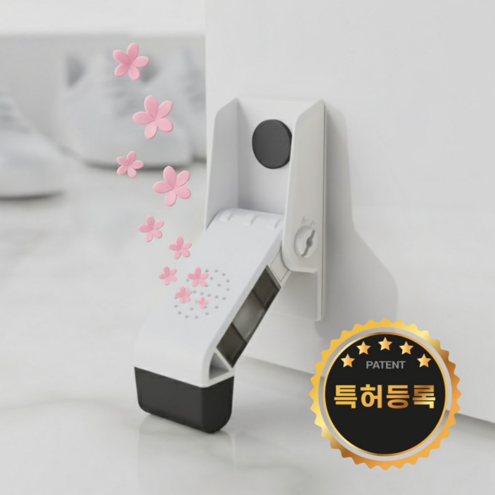 힙톡 도어스토퍼 현관문 스토퍼 현관 말발굽 무타공 자석 도어스토퍼, 1개 29,900원