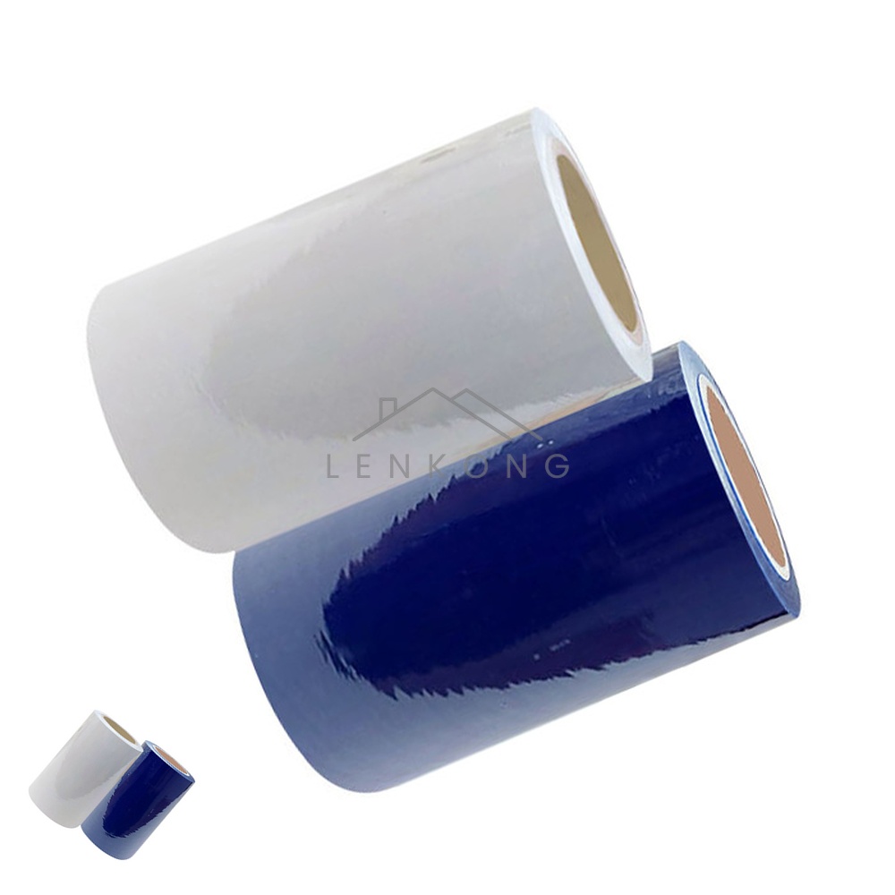 칠렌콩 보호테이프 투명 청색 200mm x 150M 투명테이프 점착테이프 보호포장필름 10,000원