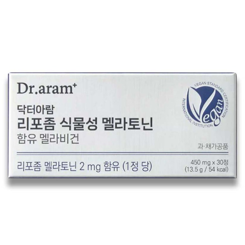 닥터아람 리포좀 식물성 멜라토닌 함유 멜라비건, 13.5g, 1개 18,300원