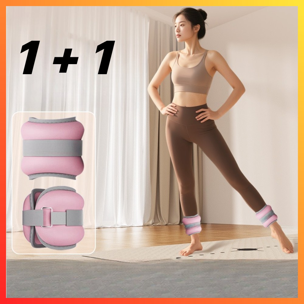 지크호 스피드 모래주머니 중량 밴드 1+1 발목 손목 운동, 2kg, 리얼순수 그레이 51,900원