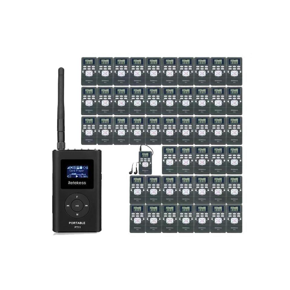 Retekess 무선 리시버 투어 가이드 오디오 시스템 FM 라디오 송신기 PR13 573,000원