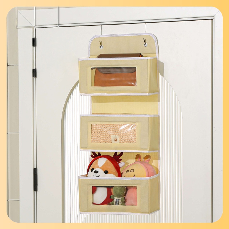 MEMEU 도어 걸이 수납 가방 초대용량 문 뒤 수납함 데스크 공간 70% 절약/투명 창문/다용도 수납 39,200원