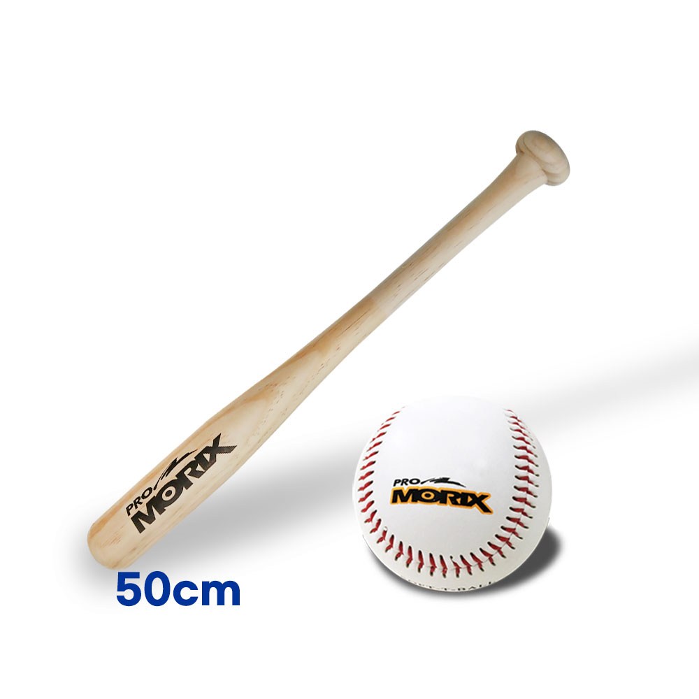 프로모릭스 나무 야구방망이 50cm / 60cm / 70cm+야구공 세트 아동 어린이 초등학생 배트, 1개, 우드 23,900원