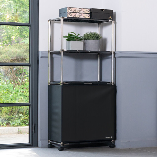 센스큐 이지핏 매직 2구 가정용 분리수거함 이동식 대용량 쓰레기통 64L 41,770원