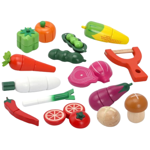 [캐스B] 플레이 빅토리아 베지파티(2250) 원목 자석자르기 야채과일가게 소꿉놀이 60,000원