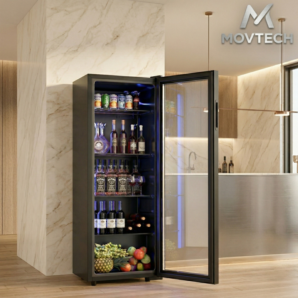 모브테크 저소음 쇼케이스 냉장고 술냉장고 대용량 업소용 가정용 352,300원