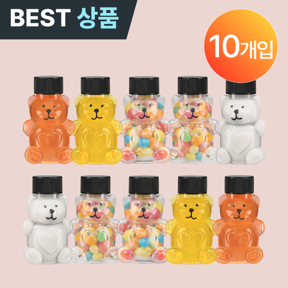 플러클 곰돌이물병 곰돌이보틀 미니 곰돌이 페트병 19,800원