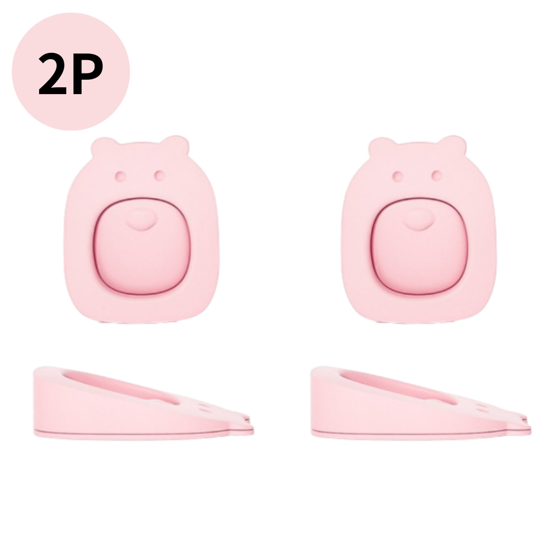 아트위브 문 닫힘 방지 분리형 곰돌이 도어 스토퍼 2P 9,900원