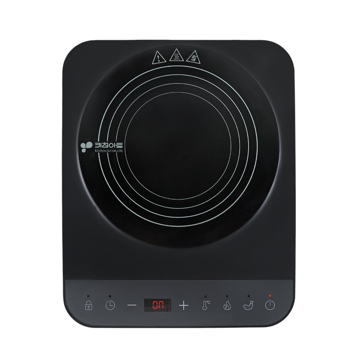 키친아트 인덕션 1구 전기레인지 터치식 간편조작 깔끔세척 과열방지 KI-5005B, 프리스탠딩, KI-5005B 59,900원
