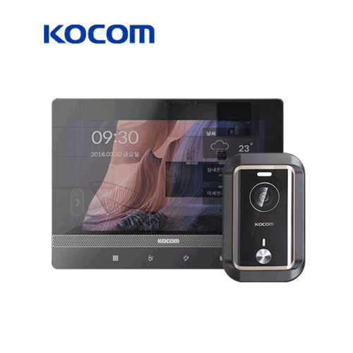 코콤 K6B VP-W101IoT+KC-R80E 10인치 디지털 비디오폰 현관카메라 노출형 패키지 302,000원