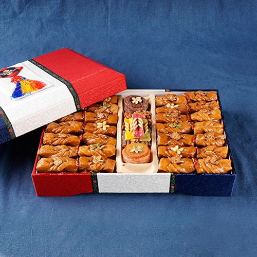 김복녀 명인 우리밀 약과 정과세트 2호 수제약과 설 설날 명절 선물세트 부모님선물 108,000원