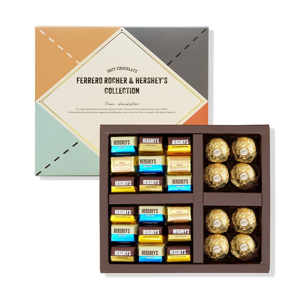 드림미당 소프트 초콜렛 페레로로쉐 허쉬 컬렉션, 3개, 270g 55,800원