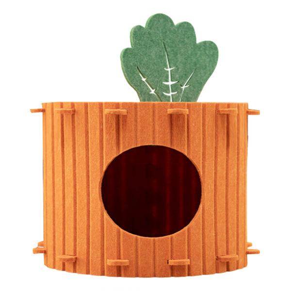 가또나인 고양이 당근 펠트 숨숨집 15,900원