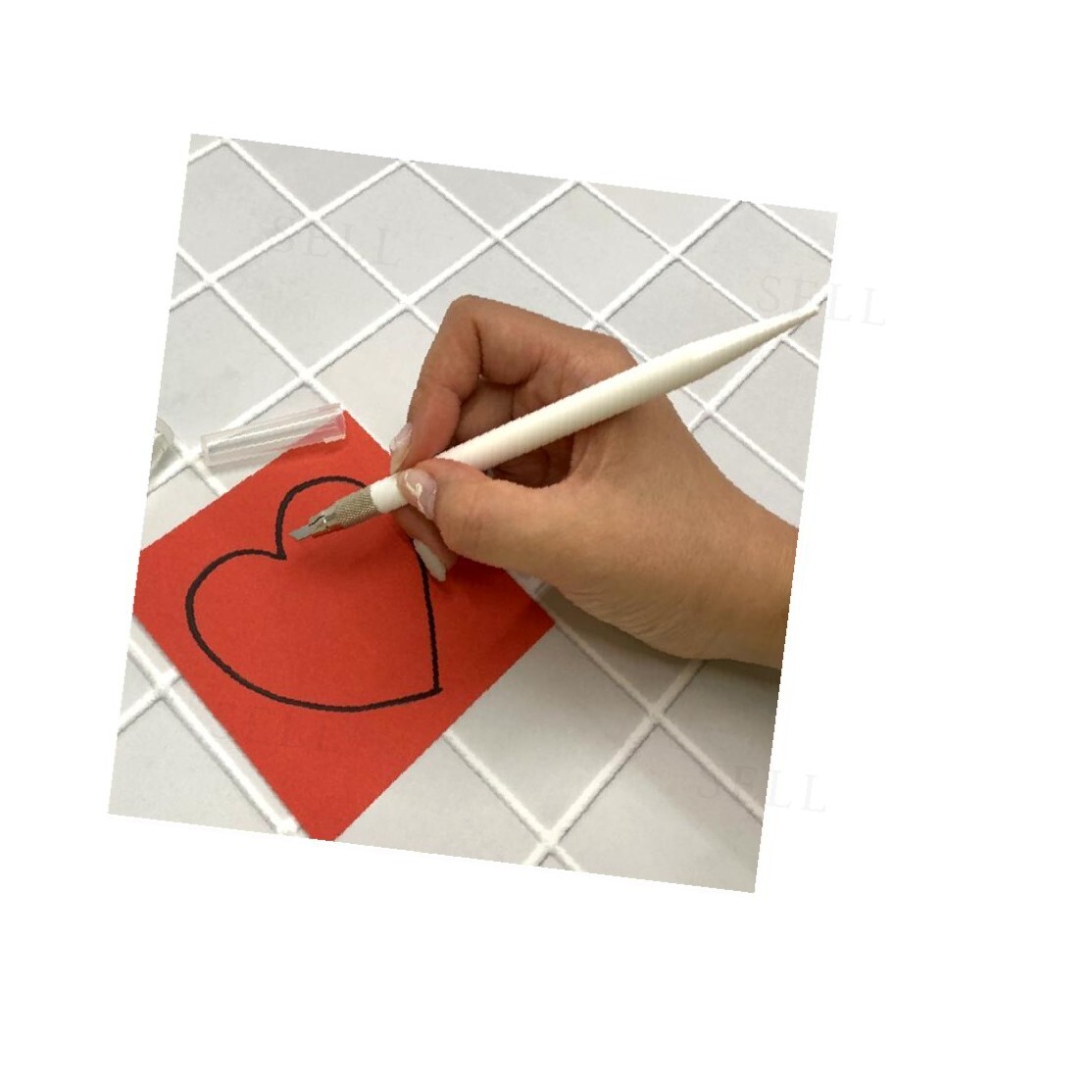 아트나이프 조각칼날 세트 종이재단 4,300원