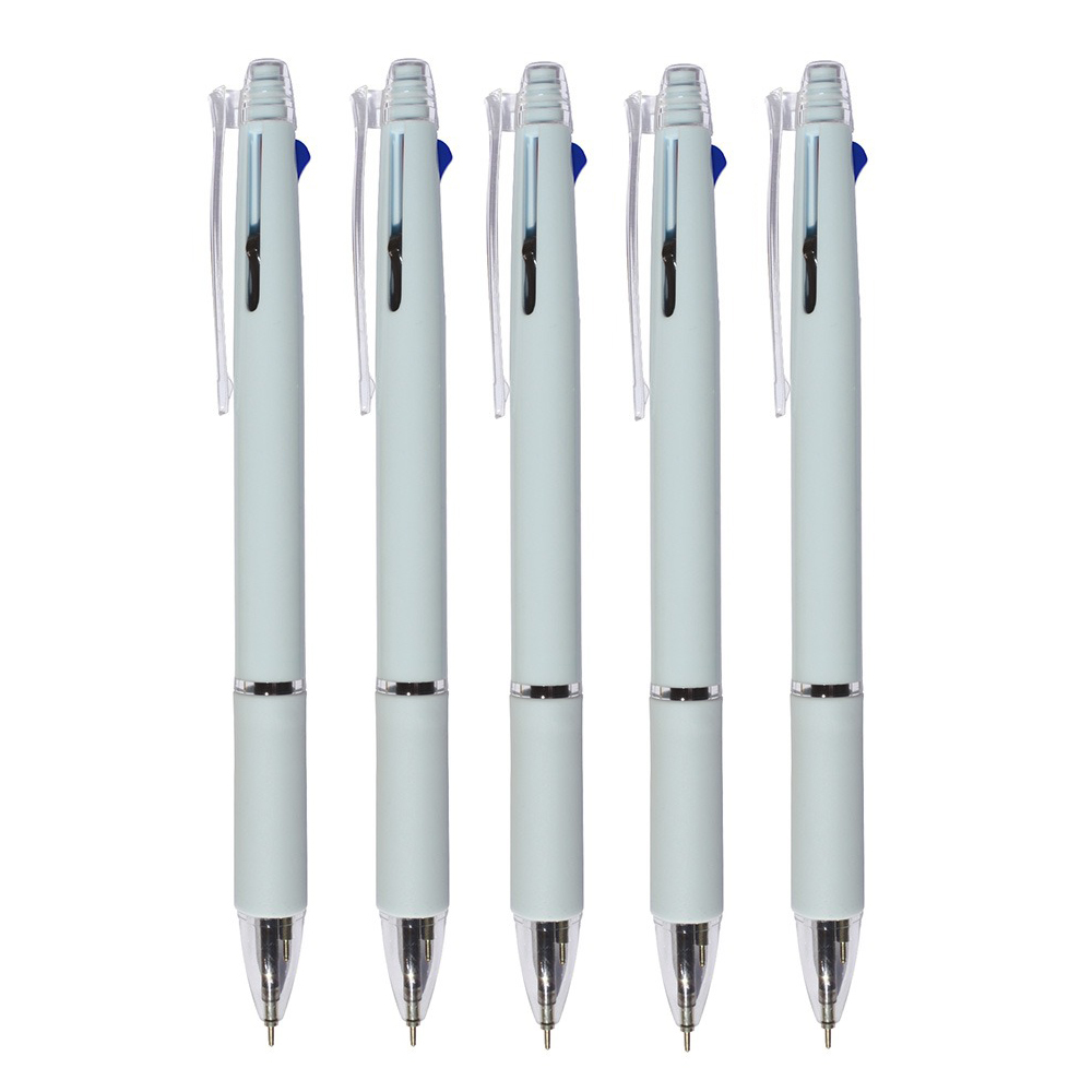 PANDA 파스텔 니들 3색볼펜 부드럽게 잘써지는 국산볼펜, 10개, 스카이그레이 9,460원