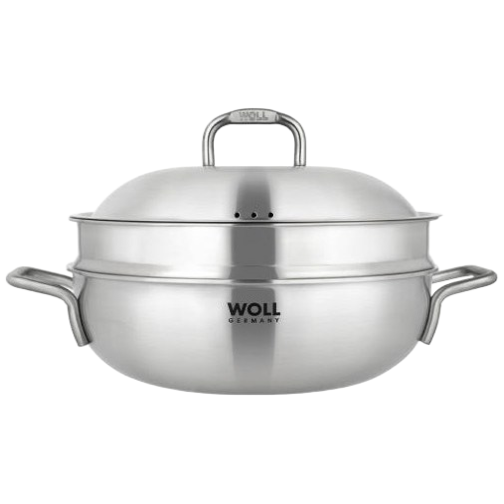 woll찜기 통7중 이유식 만두 스텐 찜기 야채 인덕션 스티머 파티웍, 1개, 28cm 165,920원