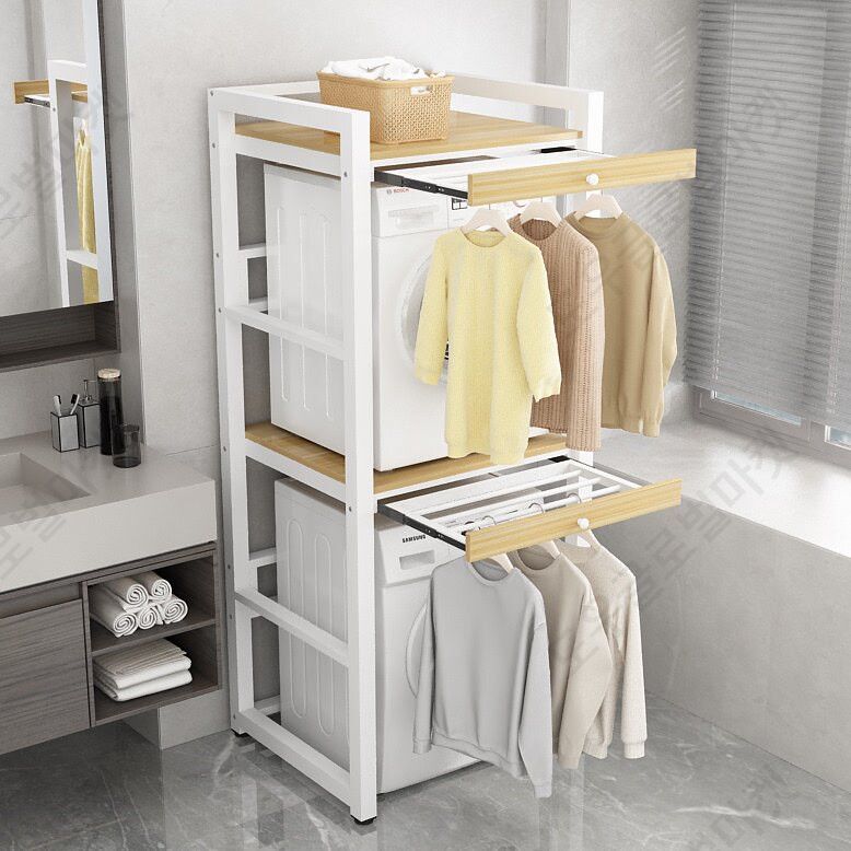 세탁기건조기 직렬설치 셀프 튼튼한 앵글 랙 받침대 손쉬운설치 조립식 드럼세탁기 거치대 키트 받침대 발코니세탁기선반 세탁실틈새수납장 액세서리 욕실 세탁기장 철제 베란다철제선반 테라스 238,800원