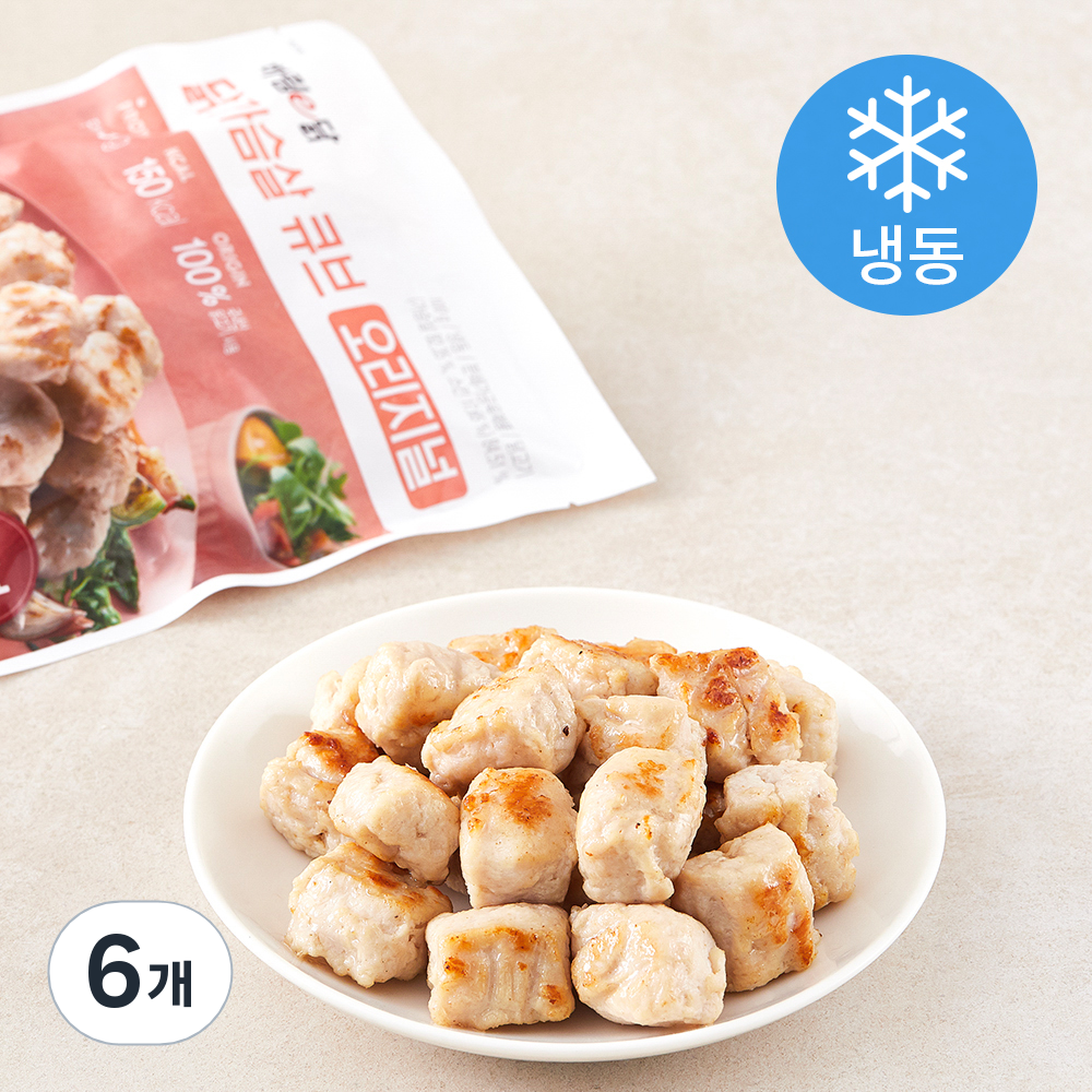 [로켓프레시] 하림이닭 닭가슴살 큐브 오리지널 (냉동) 10,300원